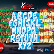 Xmas Flavor Alphabets Bundle