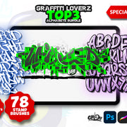Top 3 Graffiti Loverz Alphabets Bundle