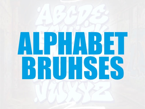 Alphabet Brushes Super Bundle