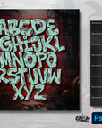 Halloween Alphabets Bundle by Eter