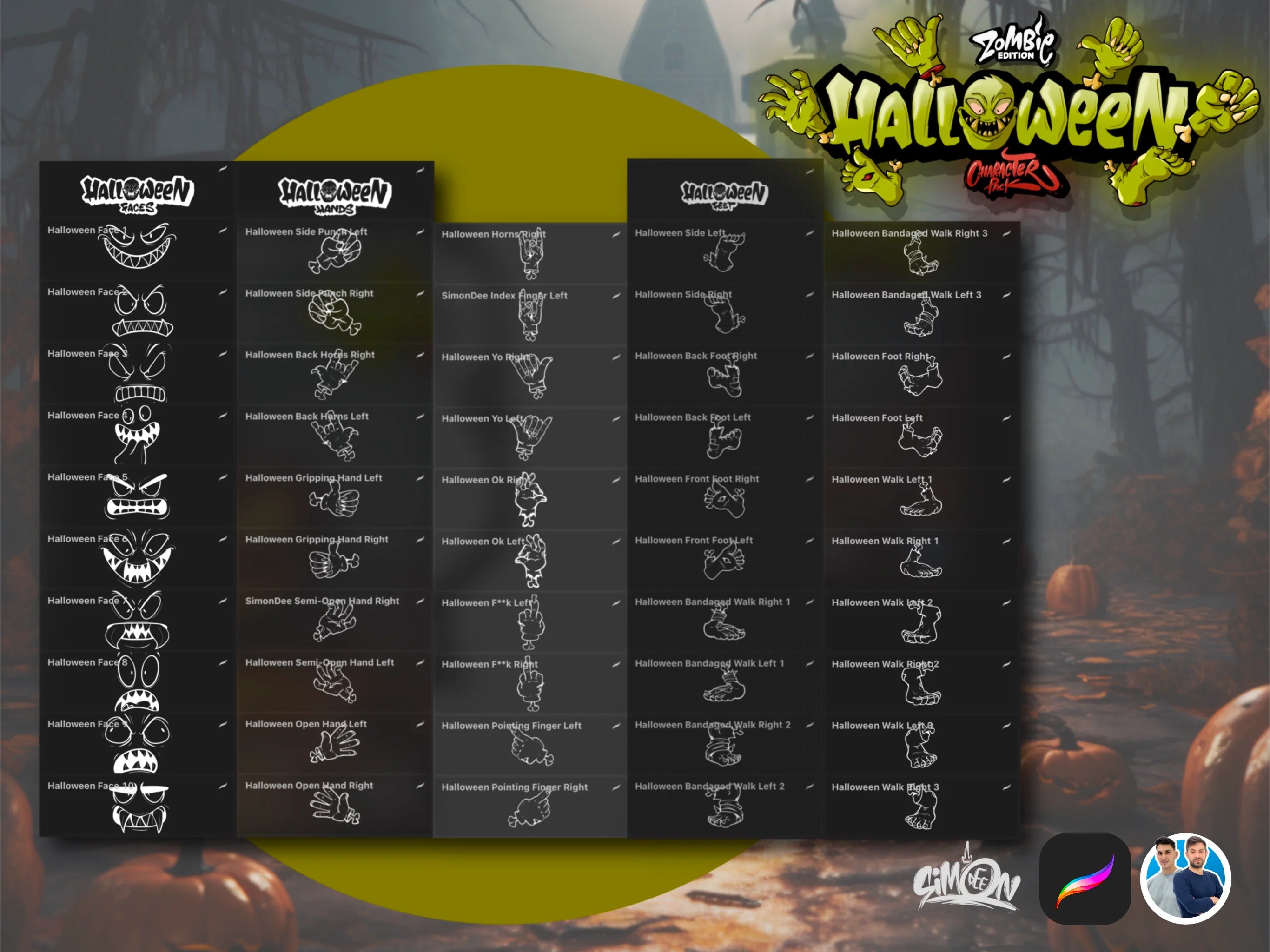 Halloween Super Brushes Bundle