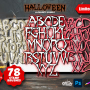 Halloween Alphabets Bundle by Simon/Eter