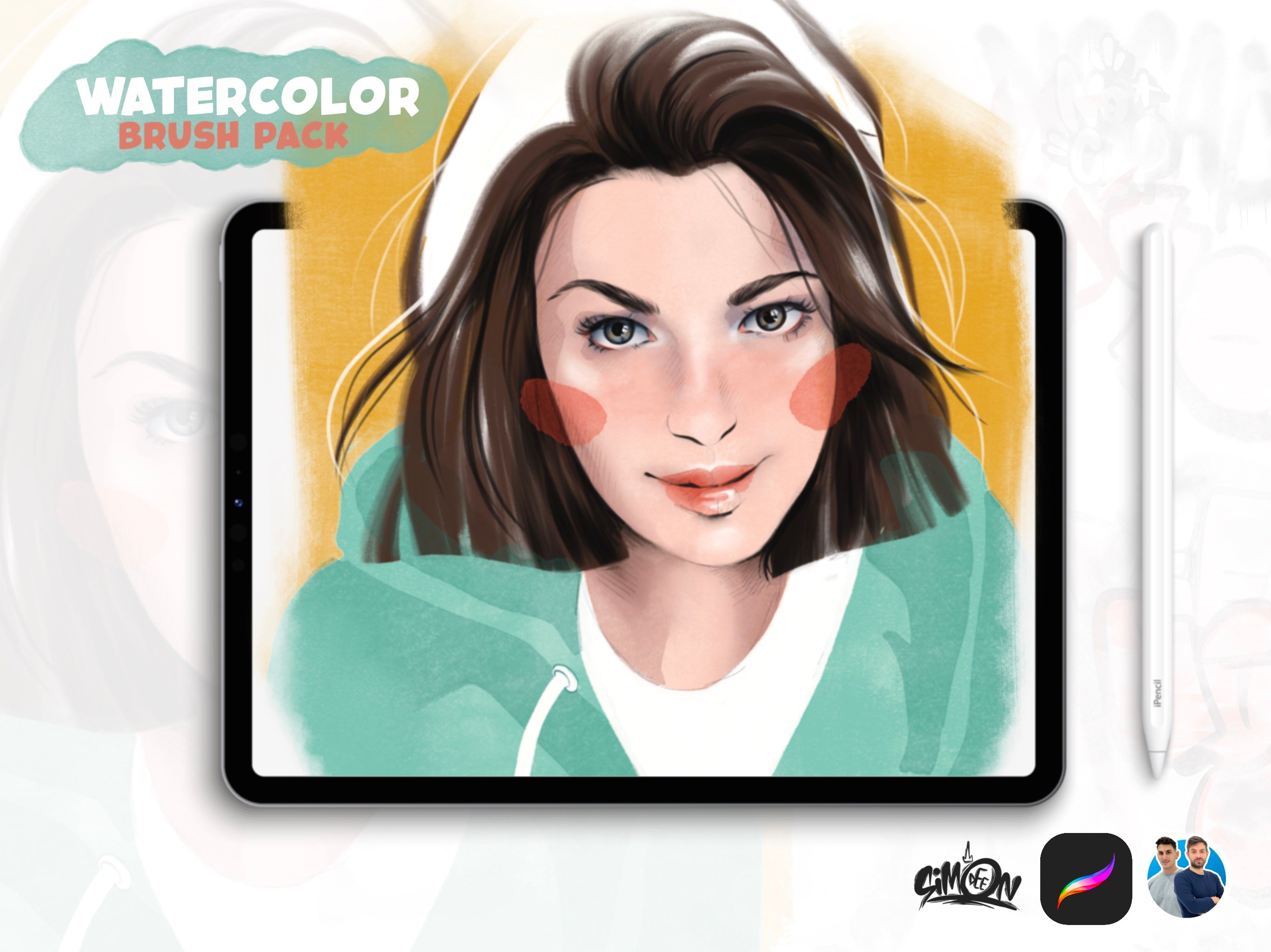 Watercolor Brush Pack