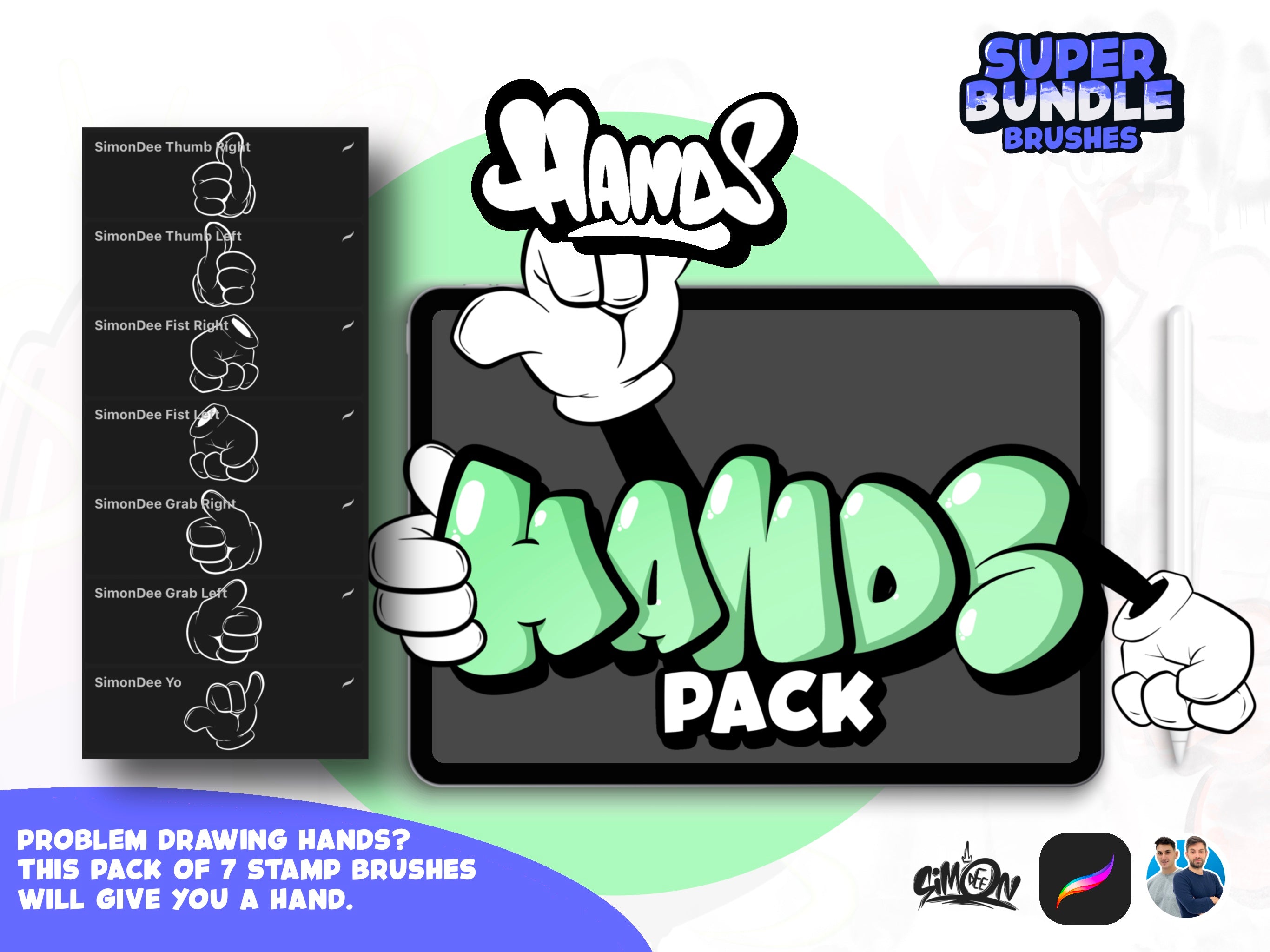 3D Models + Brushes SUPER BUNDLE PACK