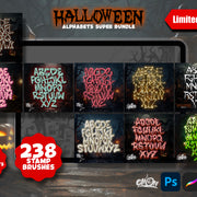 Halloween Alphabets Super Bundle