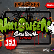 Halloween Super Brushes Bundle