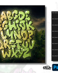 Top 3 Green Alphabets Bundle