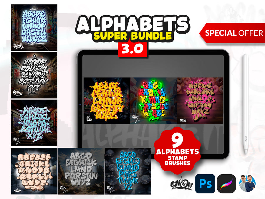 Alphabets Super Bundle 3.0
