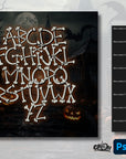 Halloween Alphabets Bundle by Eter