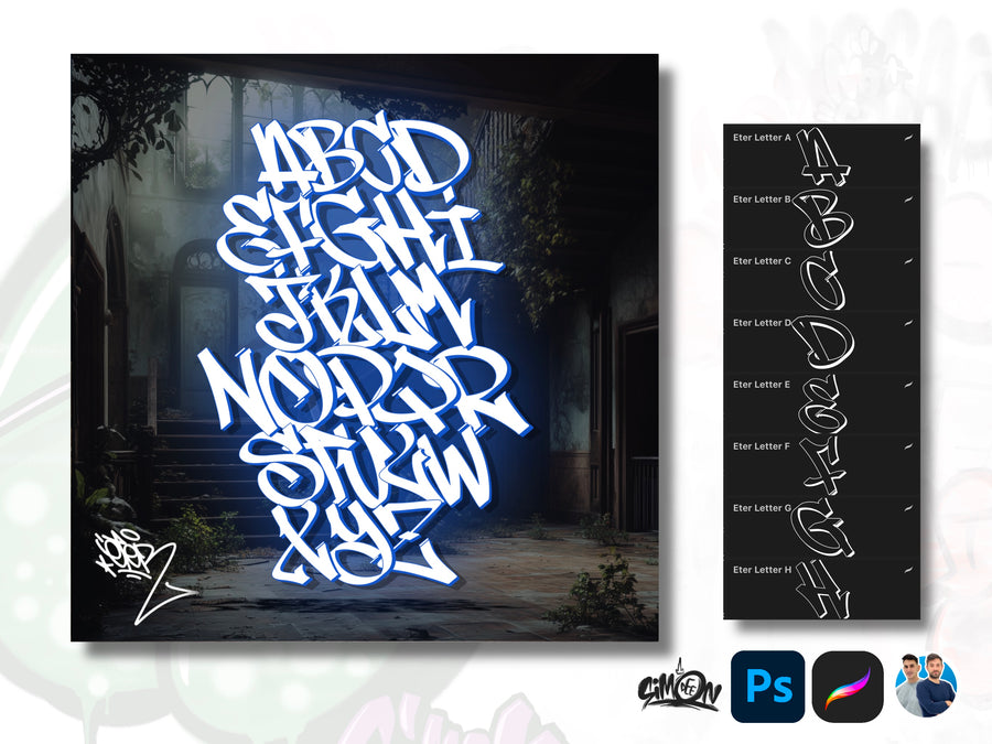 Top 3 Graffiti Loverz Alphabets Bundle