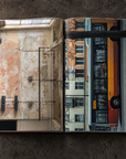 Graffiti Book 2.0 open spread – full-page urban location ready to draw graffiti on