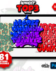 TOP 3 Alphabet + TOP 3 Graffiti Lovers SUPER BUNDLE