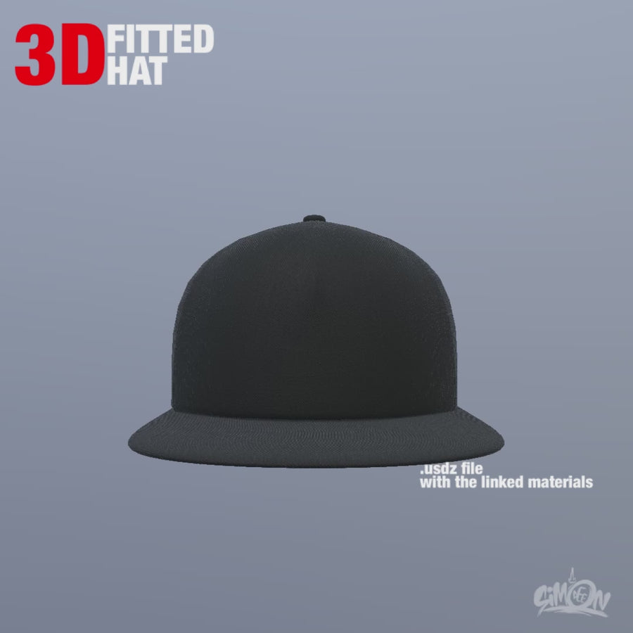3D Fitted Hat