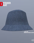 3D Fisher Hat