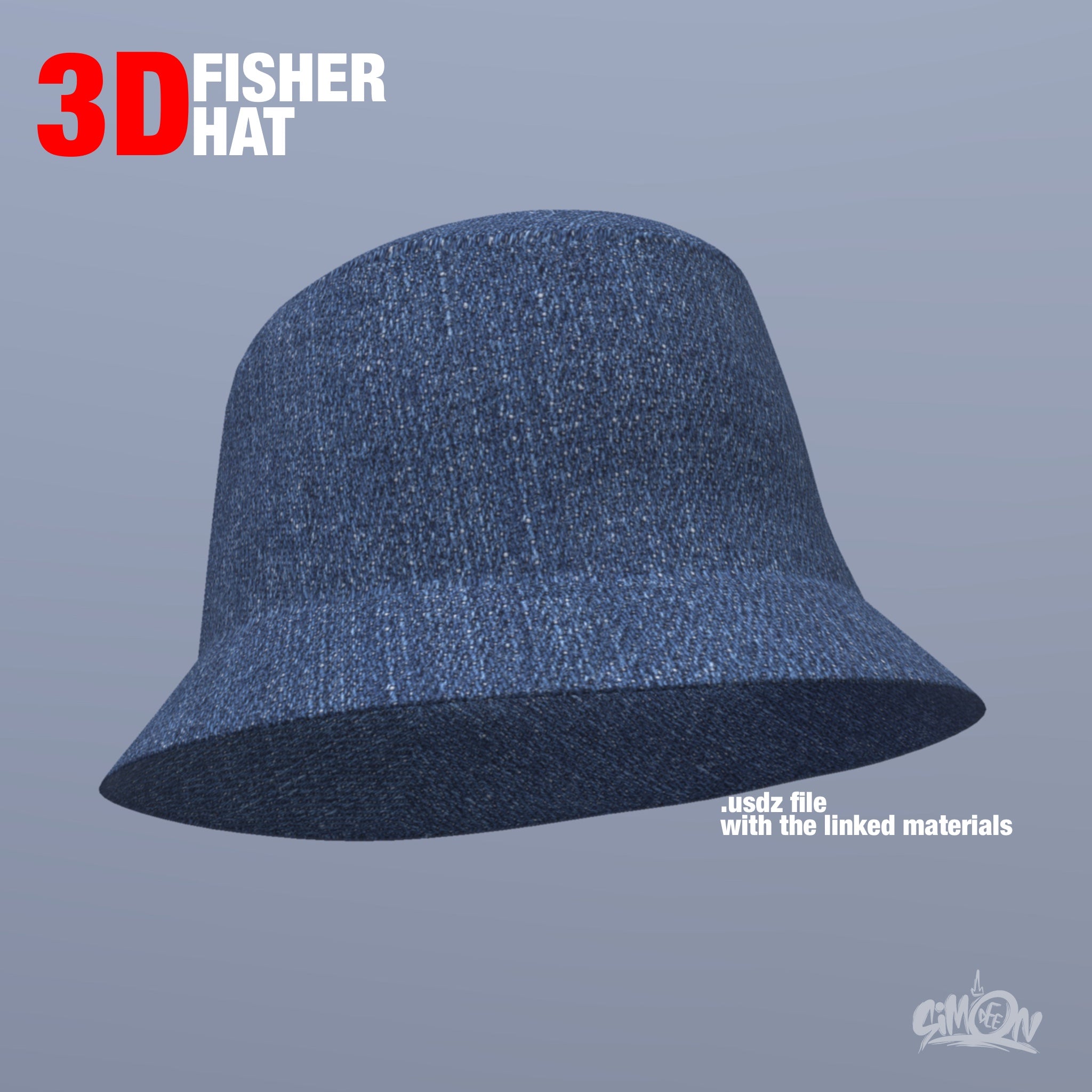 3D Fisher Hat