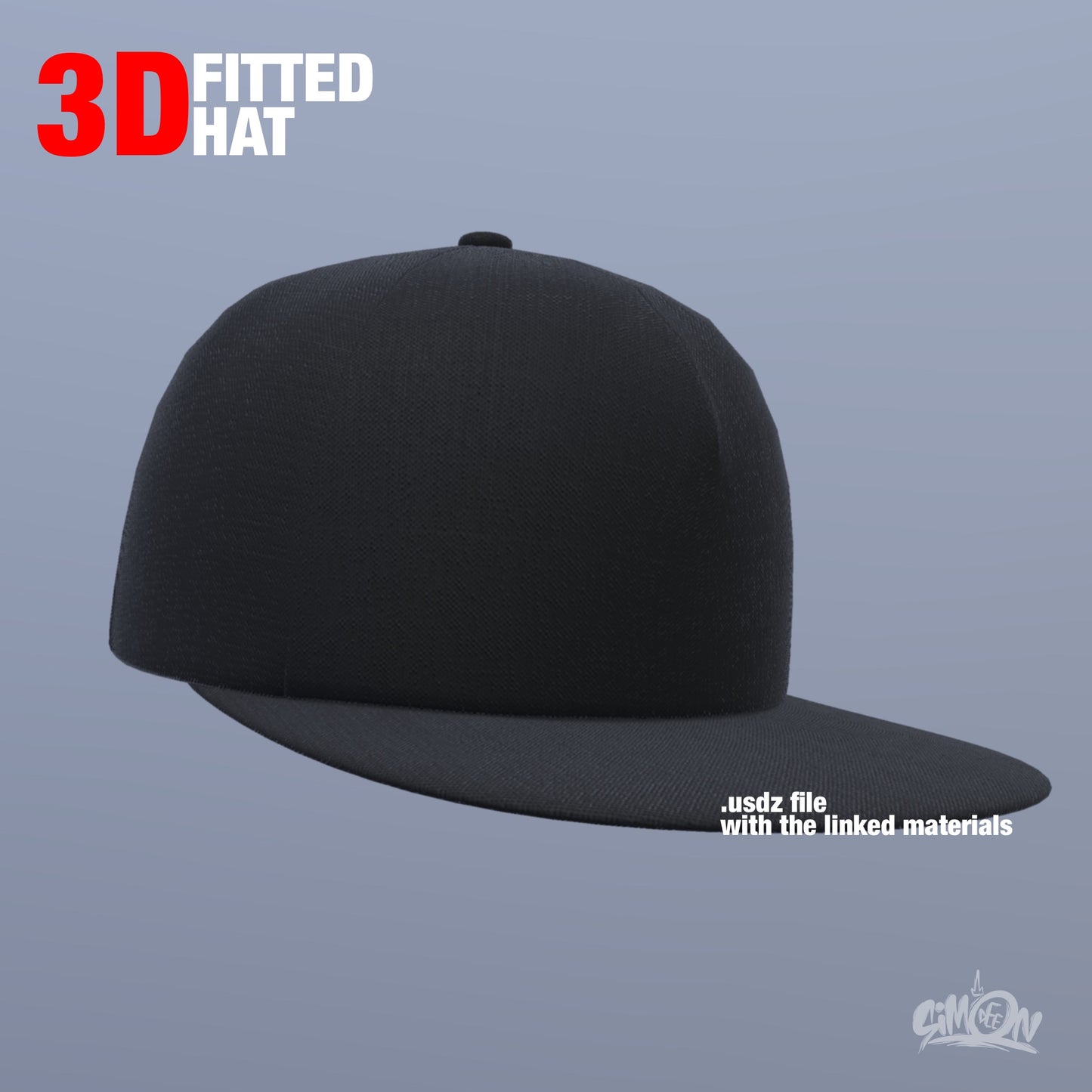 3D Fitted Hat