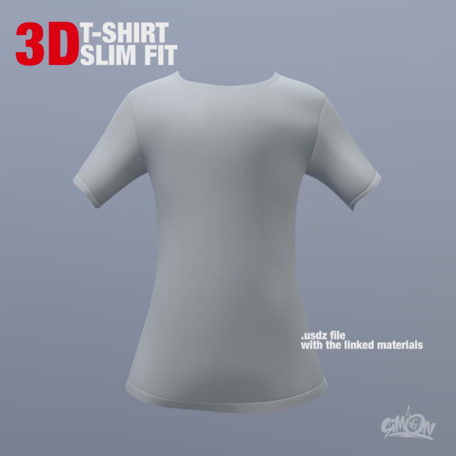 3D T-Shirt Slim Fit
